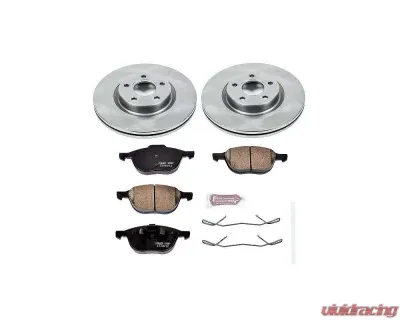Power Stop Autospecialty Brake Kit Front Ford C-Max 2013-2017 - KOE4575