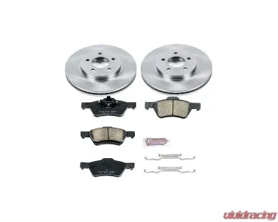 Power Stop Autospecialty Brake Kit Front Ford Escape 2008-2010 - KOE4581