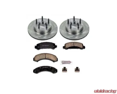 Power Stop Autospecialty Brake Kit Front Ford Explorer 1991-1992 - KOE4786
