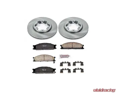 Power Stop Autospecialty Brake Kit Front Nissan D21 1986-1994 - KOE4837