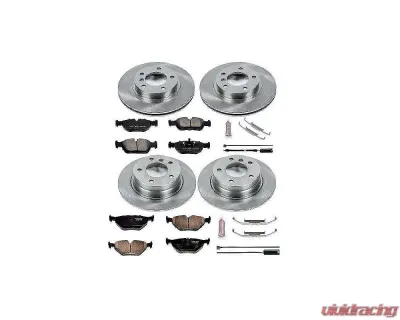 Power Stop Autospecialty Brake Kit Front & Rear BMW 318i 1992-1998 - KOE498