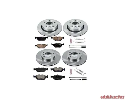 Power Stop Autospecialty Brake Kit Front & Rear BMW 323i 1998-1999 - KOE499