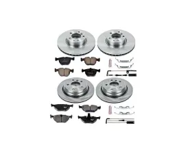 Power Stop Autospecialty Brake Kit Front & Rear BMW 540i 1997-2000