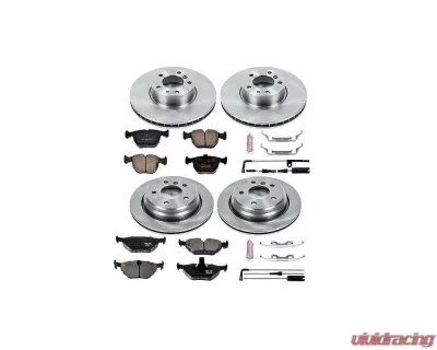 Power Stop Autospecialty Brake Kit Front & Rear BMW 540i 1997-2000 - KOE505