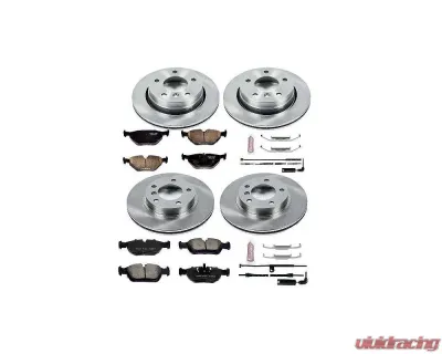 Power Stop Autospecialty Brake Kit Front & Rear BMW 323Ci 2000 - KOE507