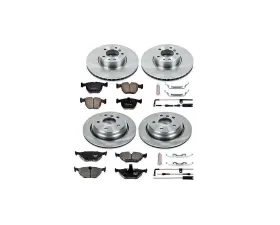 Power Stop Autospecialty Brake Kit Front & Rear BMW 540i 1999-2000