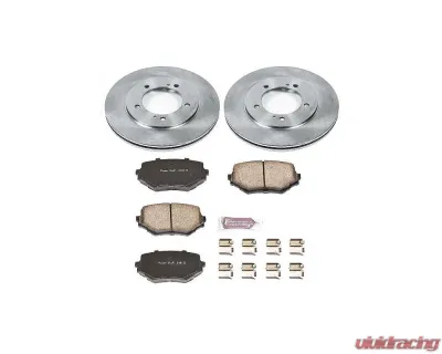 Power Stop Autospecialty Brake Kit Front Suzuki Grand Vitara 2000-2005 - KOE5109