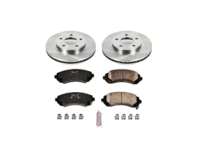 Power Stop Autospecialty Brake Kit Front Buick Rendezvous 2002-2007