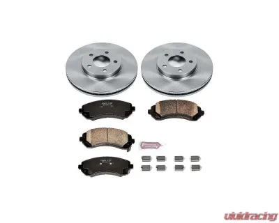 Power Stop Autospecialty Brake Kit Front Buick Rendezvous 2002-2006 - KOE5234