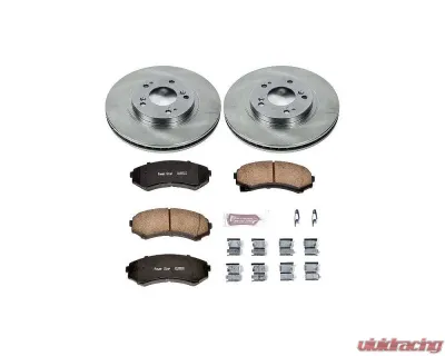 Power Stop Autospecialty Brake Kit Front Mitsubishi Endeavor 2004-2011 - KOE5258