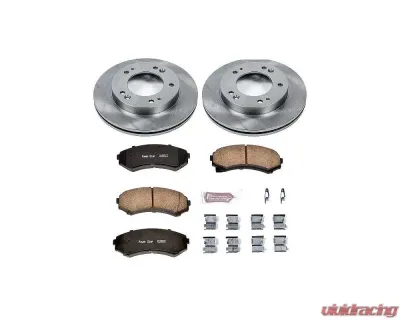 Power Stop Autospecialty Brake Kit Front Honda Passport 2002 - KOE5259