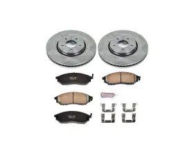 Power Stop Autospecialty Brake Kit Front Infiniti FX35 2005-2012