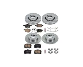 Power Stop Autospecialty Brake Kit Front & Rear Audi A6 Quattro 1998-2001