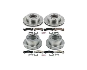 Power Stop Autospecialty Brake Kit Front & Rear Chevrolet Silverado 3500 2001-2006