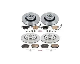 Power Stop Autospecialty Brake Kit Front & Rear Audi A6 Quattro 2009-2011