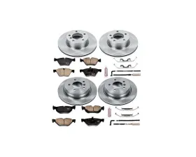 Power Stop Autospecialty Brake Kit Front & Rear BMW 325xi 2006