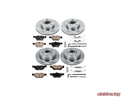 Power Stop Autospecialty Brake Kit Front & Rear BMW 325xi 2006 - KOE5357
