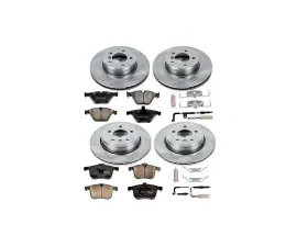 Power Stop Autospecialty Brake Kit Front & Rear BMW 525i 2004-2006