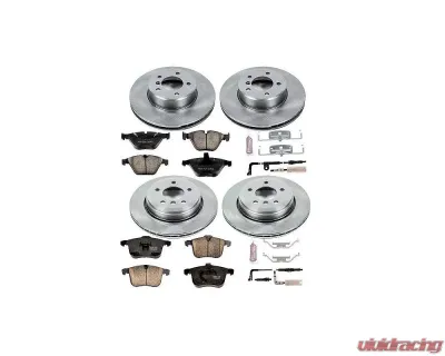 Power Stop Autospecialty Brake Kit Front & Rear BMW 525i 2004-2006 - KOE5360