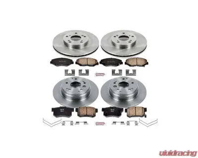 Power Stop Autospecialty Brake Kit Front & Rear Honda Element 2003-2011 - KOE5389