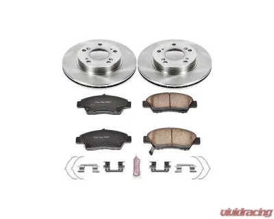 Power Stop Autospecialty Brake Kit Front Honda CR-Z 2011-2015 - KOE5400