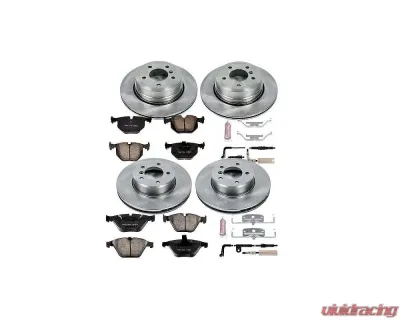 Power Stop Autospecialty Brake Kit Front & Rear BMW 525xi 2006-2007 - KOE5439