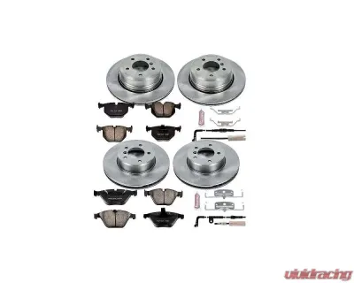 Power Stop Autospecialty Brake Kit Front & Rear BMW 530xi 2006-2007 - KOE5440