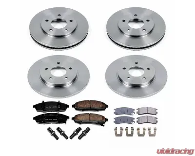 Power Stop Autospecialty Brake Kit Front & Rear Buick Regal 1994-1995 - KOE5453