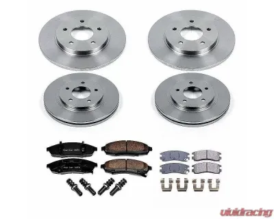 Power Stop Autospecialty Brake Kit Front & Rear Buick Regal 1995-1996 - KOE5454