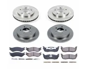 Power Stop Autospecialty Brake Kit Front & Rear Ford Expedition 2000-2002