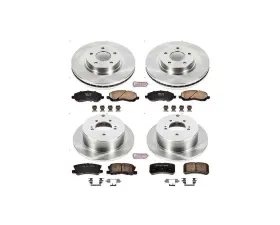 Power Stop Autospecialty Brake Kit Front & Rear Mitsubishi Outlander 2007-2015