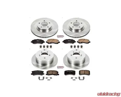 Power Stop Autospecialty Brake Kit Front & Rear Mitsubishi Outlander 2007-2015 - KOE5477