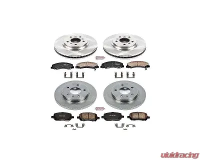 Power Stop Autospecialty Brake Kit Front & Rear Chevrolet Impala 2011-2013 - KOE5504
