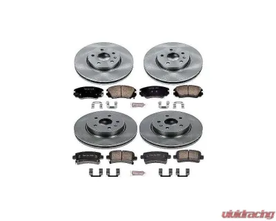Power Stop Autospecialty Brake Kit Front & Rear Buick Allure 2010 - KOE5515