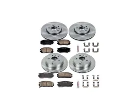 Power Stop Autospecialty Brake Kit Front & Rear Chevrolet Equinox 2010-2017