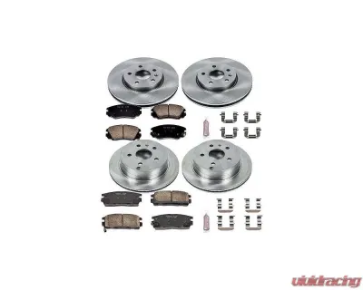 Power Stop Autospecialty Brake Kit Front & Rear Chevrolet Equinox 2010-2017 - KOE5516