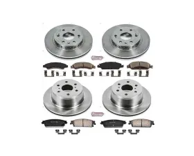 Power Stop Autospecialty Brake Kit Front & Rear Chevrolet Tahoe 2008-2014