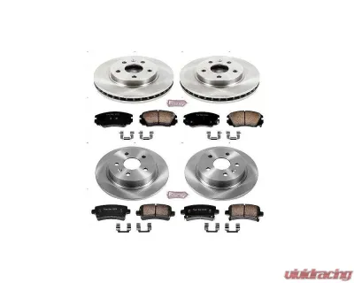 Power Stop Autospecialty Brake Kit Front & Rear Buick LaCrosse 2012-2016 - KOE5523