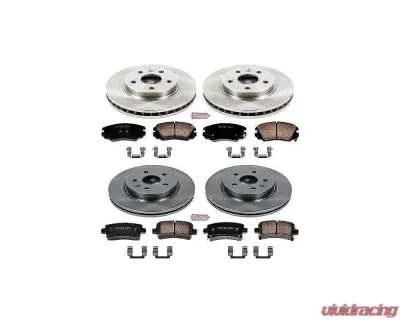 Power Stop Autospecialty Brake Kit Front & Rear Buick LaCrosse 2011 - KOE5524