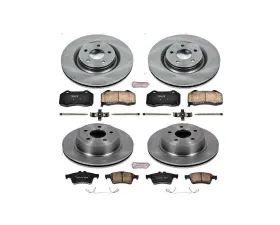 Power Stop Autospecialty Brake Kit Front & Rear Chevrolet Cobalt 2008-2010