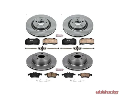 Power Stop Autospecialty Brake Kit Front & Rear Chevrolet Cobalt 2008-2010 - KOE5533