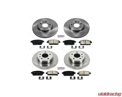 Power Stop Autospecialty Brake Kit Front & Rear Buick Verano 2012-2017 - KOE5555