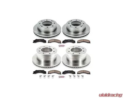 Power Stop Autospecialty Brake Kit Front & Rear Chevrolet Silverado 3500 HD 2011 - KOE5560