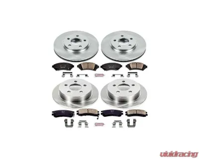 Power Stop Autospecialty Brake Kit Front & Rear Chevrolet Impala 2005 - KOE5564