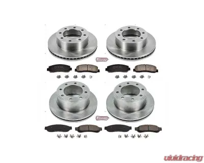 Power Stop Autospecialty Brake Kit Front & Rear Ford F-350 Super Duty 2010 - KOE5573