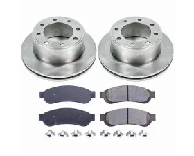 Power Stop Autospecialty Brake Kit Rear Ford F-250 Super Duty 2010-2012