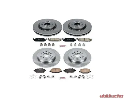 Power Stop Autospecialty Brake Kit Front & Rear Ford Explorer 2011-2019 - KOE5584
