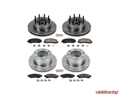 Power Stop Autospecialty Brake Kit Front & Rear Ford F-250 Super Duty 2007-2008 - KOE5586