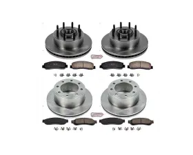 Power Stop Autospecialty Brake Kit Front & Rear Ford F-250 Super Duty 2010-2011
