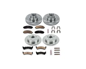 Power Stop Autospecialty Brake Kit Front & Rear Ford Explorer Sport 2003